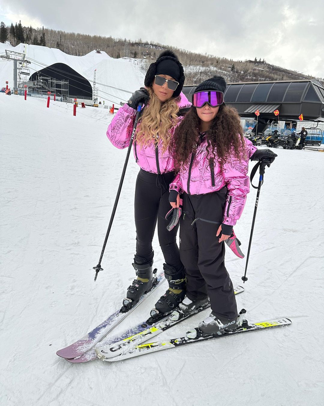 Mariah Carey and daughter Monroe