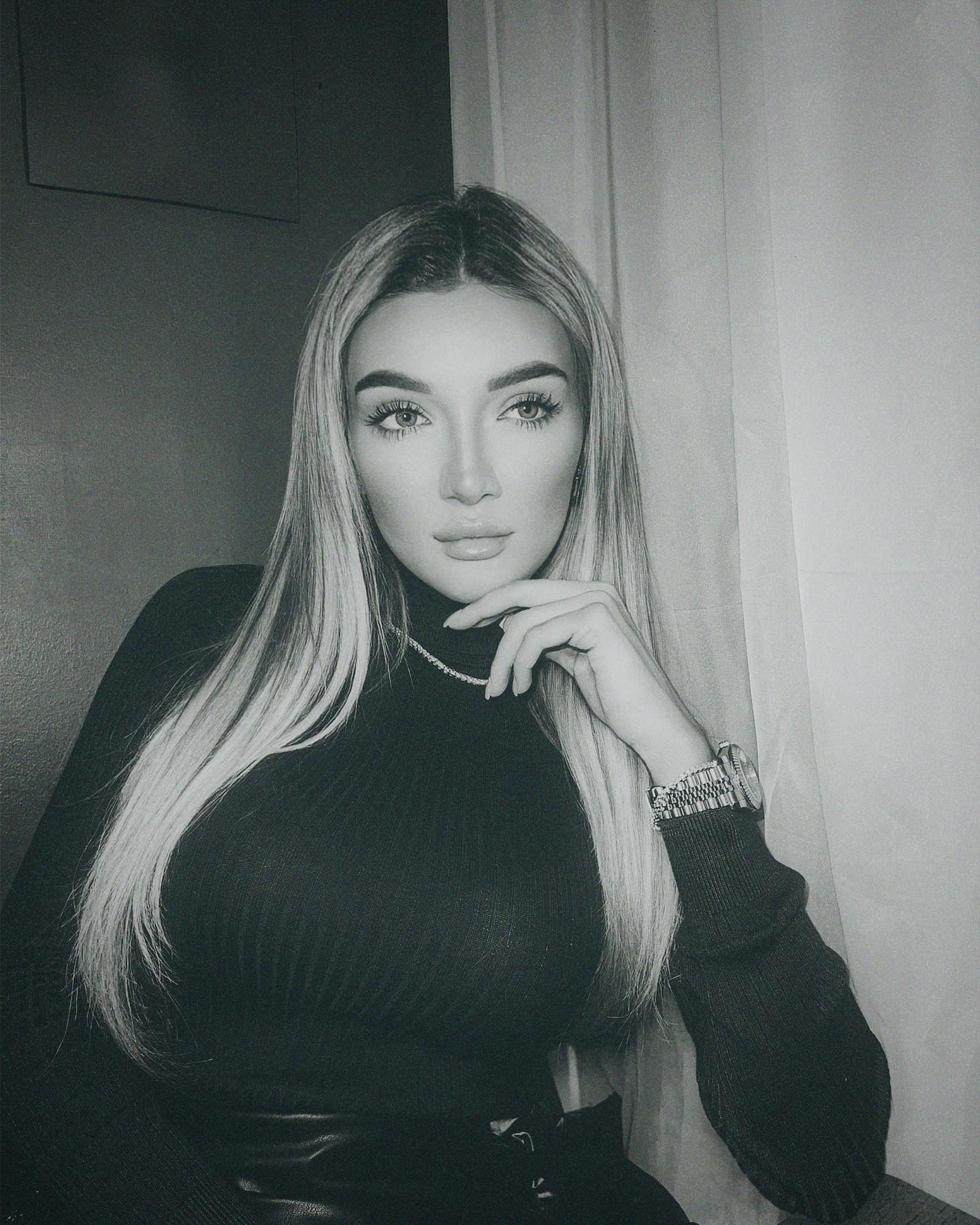 Beaux Raymond posts a photo in black and white