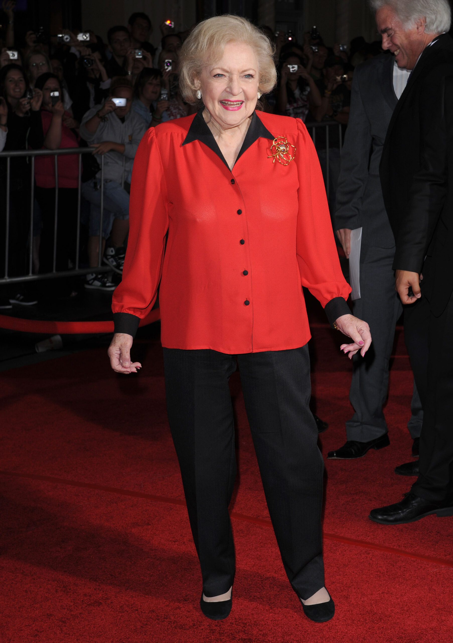 Betty White at the 2003 Emmy Creative Arts Awards. Shrine Auditorium, Los Angeles
