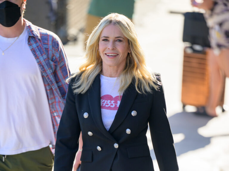 Chelsea Handler at Kimmel