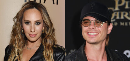 Portraits of Cheryl Burke and Matthew Lawrence