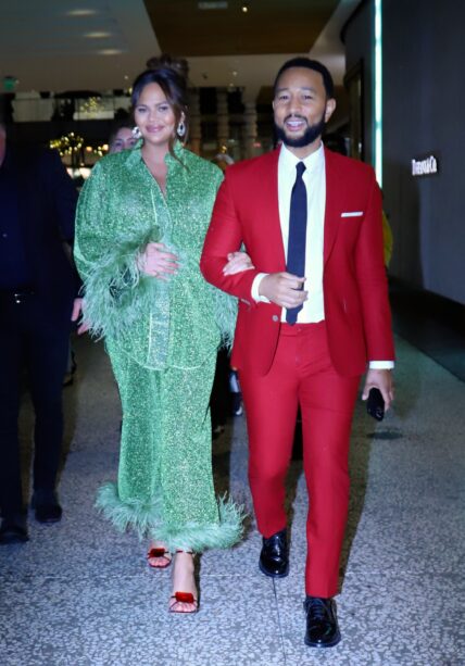 Chrissy Teigen Shares First Full-Faced Photo Of Newborn Baby Girl!