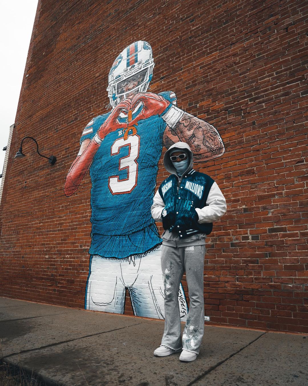 Damar Hamlin Steps Out Amid Recovery To Support The Buffalo Bills