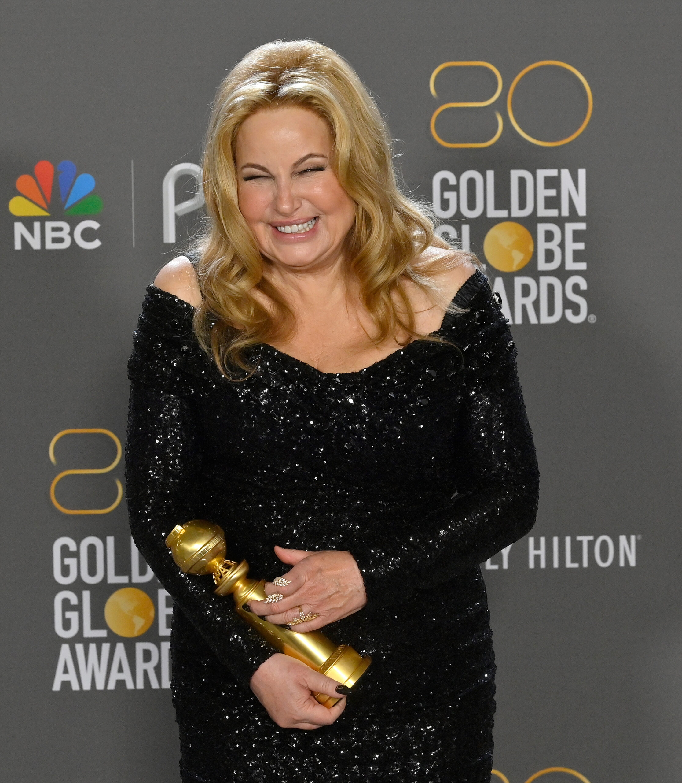 Jennifer Coolidge Wins Best Supporting Actress in a Limited or Anthology Series or Television Film Award at the Golden Globes