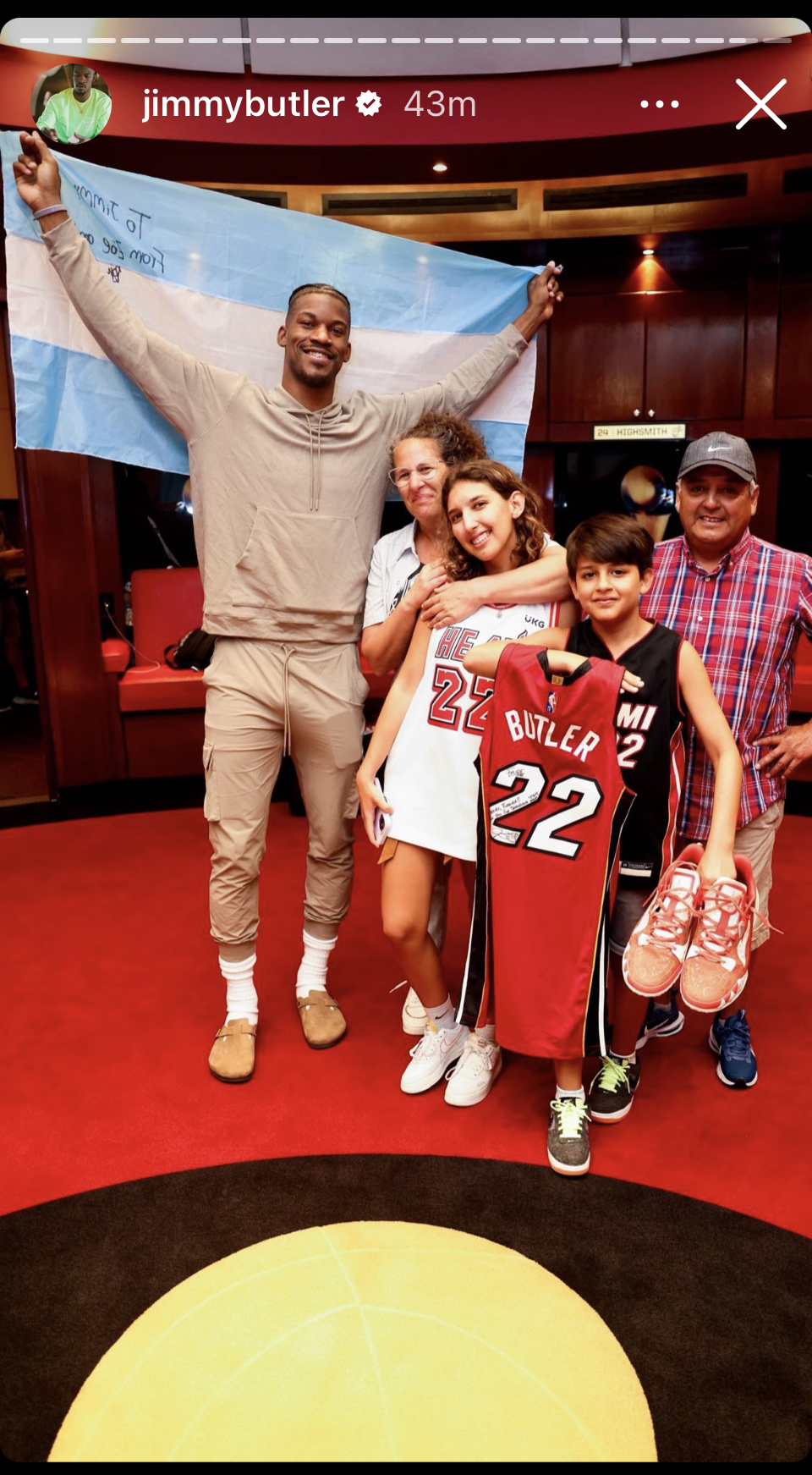 Jimmy Butler and fans