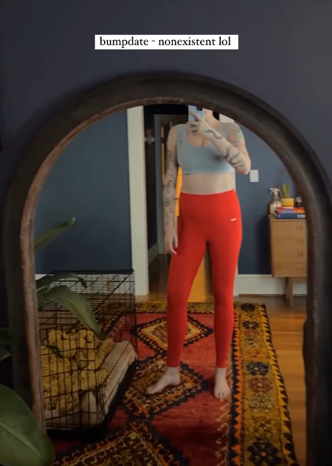 Ireland Baldwin gives fans a "bumpdate"