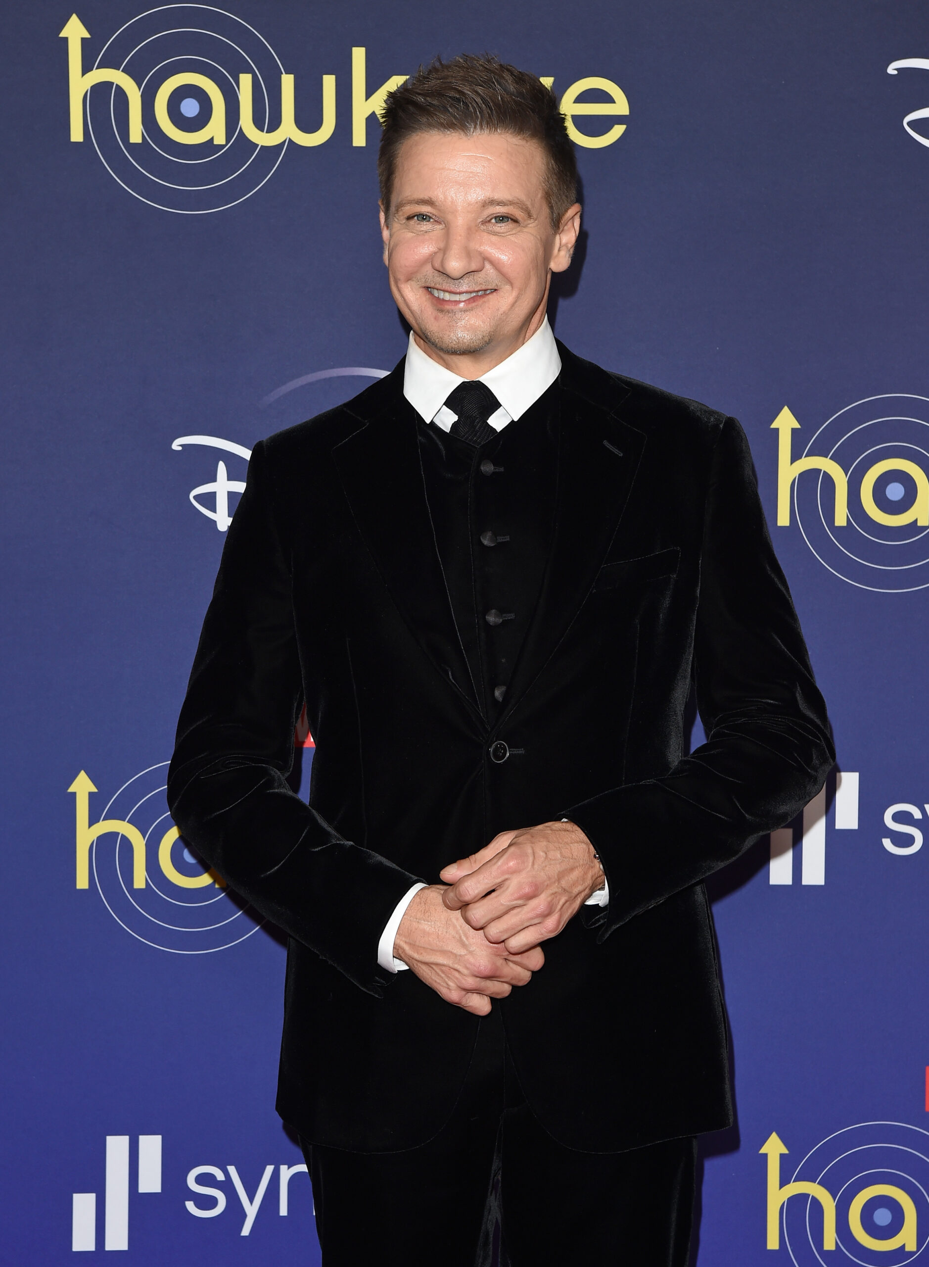 Jeremy Renner at "Hawkeye" Premiere