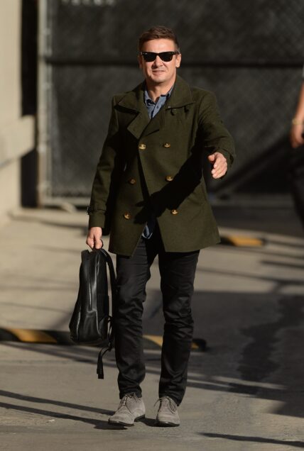 Jeremy Renner at Jimmy Kimmel Live!
