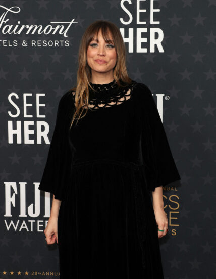 Kaley Cuoco at the 28th Annual Critics Choice Awards