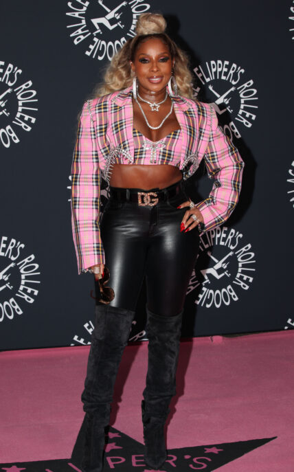 Mary J. Blige at Opening of Flipper’s Roller Boogie Palace