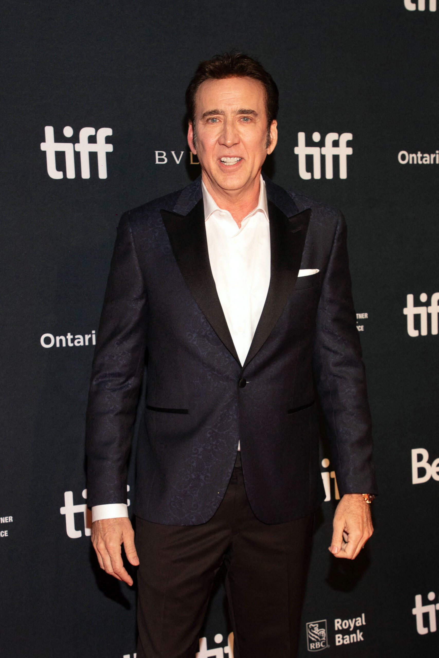 Nicolas Cage at the 2022 Toronto International Film Festival - "Butcher's Crossing" Premiere