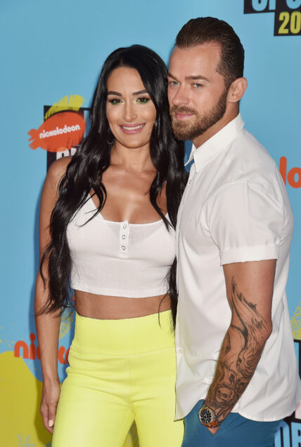 Nikki Bella and husband Artem Chigvintsev