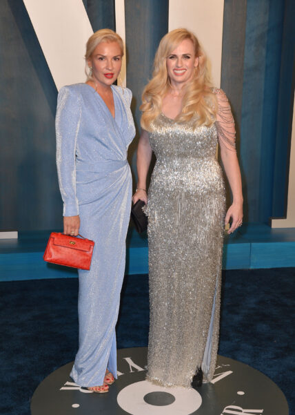 Rebel Wilson and Ramona Agruma at the 2022 Vanity Fair Oscar Party Hosted By Radhika Jones - Arrivals