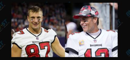 Rob Gronkowski and Tom Brady