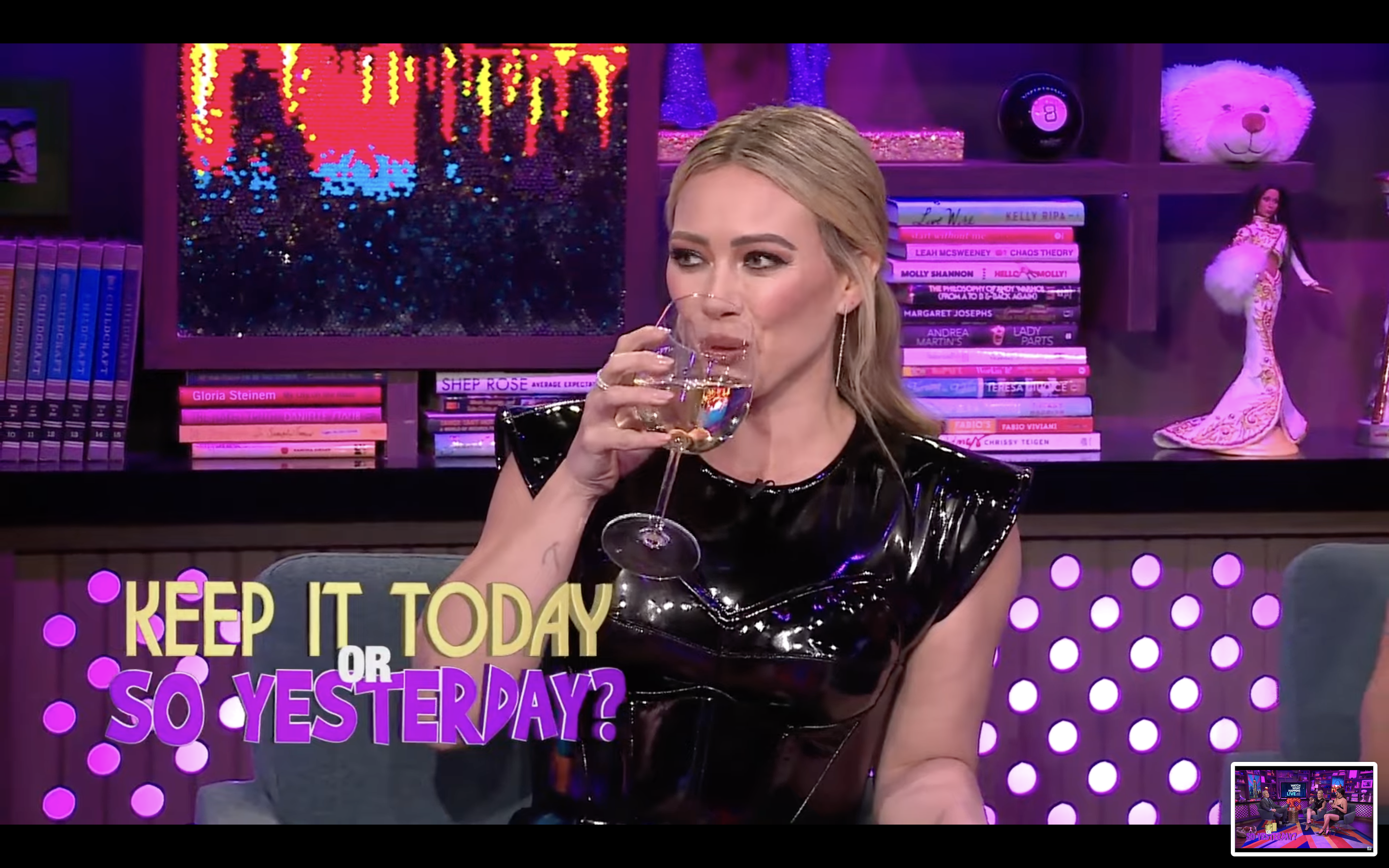 Hilary Duff Appears On 'Watch What Happens Live', Looks 'Annoyed' The Whole Time