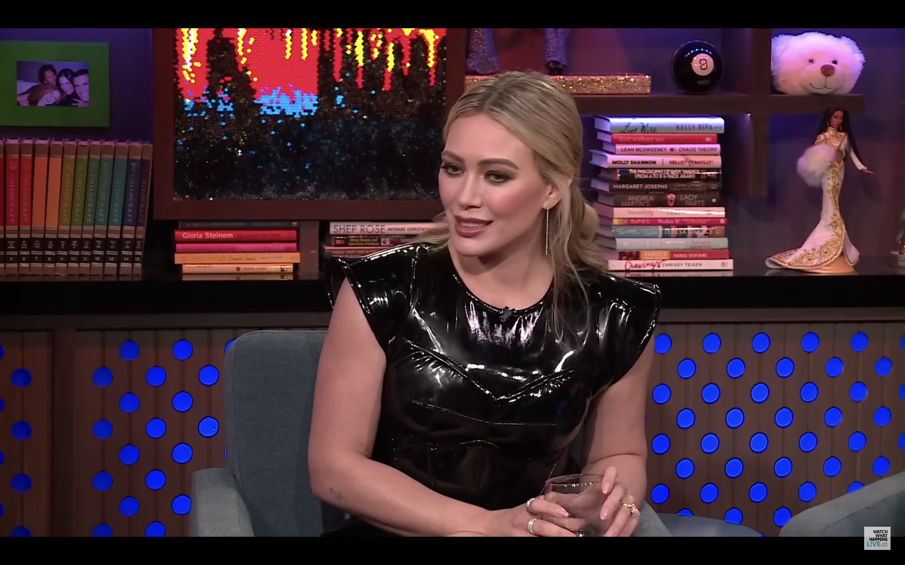 Hilary Duff Appears On 'Watch What Happens Live', Looks 'Annoyed' The Whole Time