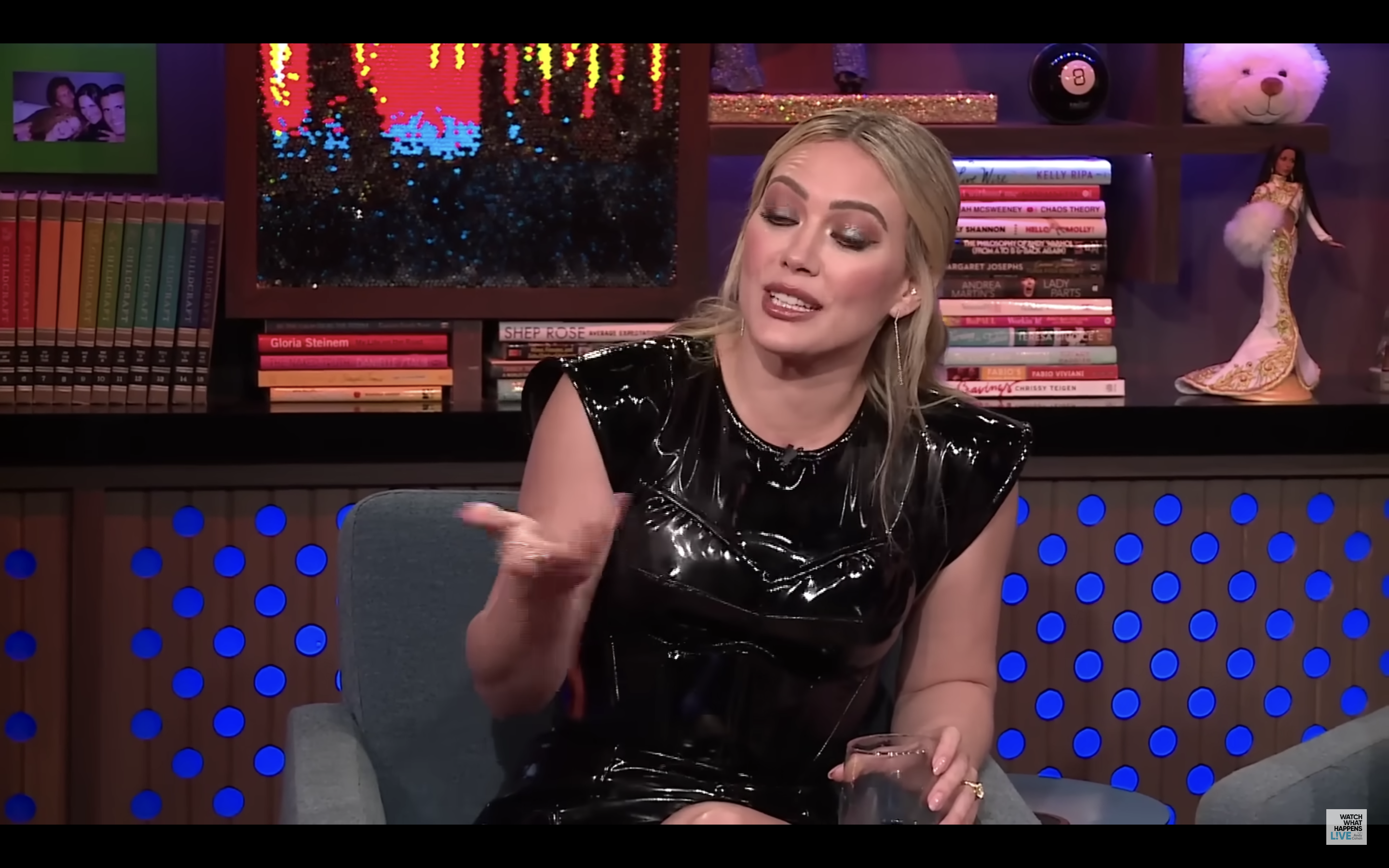 Hilary Duff Appears On 'Watch What Happens Live', Looks 'Annoyed' The Whole Time