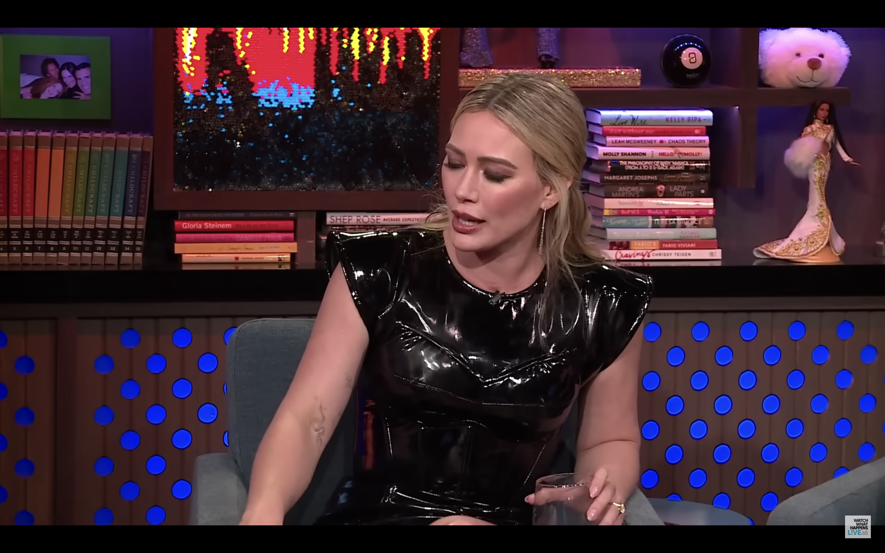 Hilary Duff Appears On 'Watch What Happens Live', Looks 'Annoyed' The Whole Time
