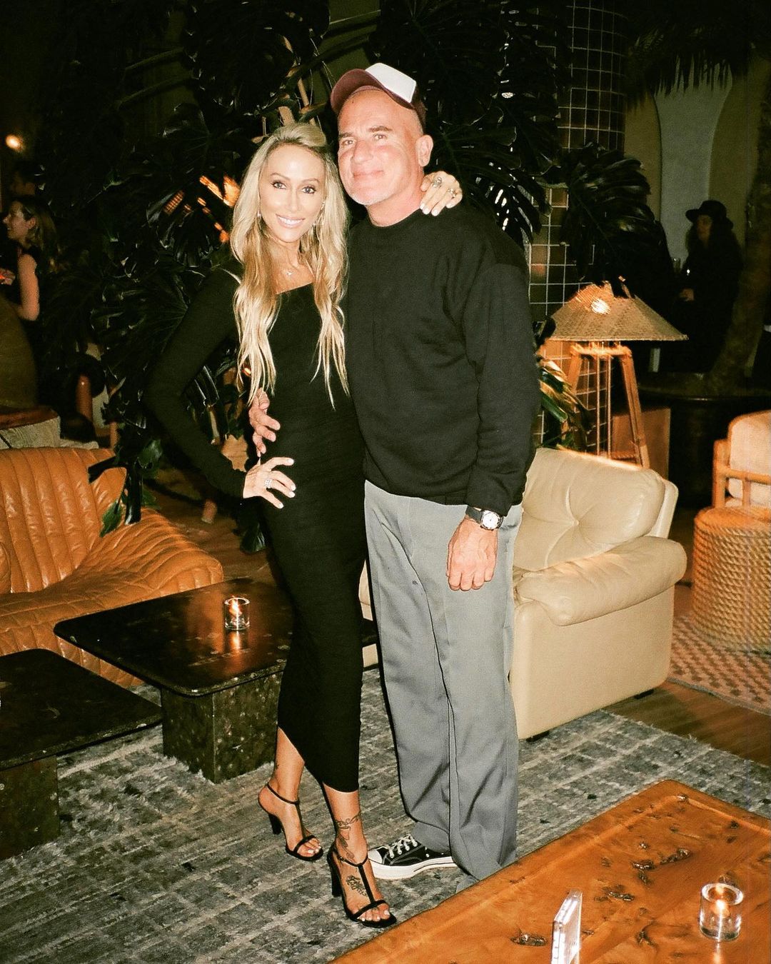 Tish Cyrus and BF Dominic Purcell