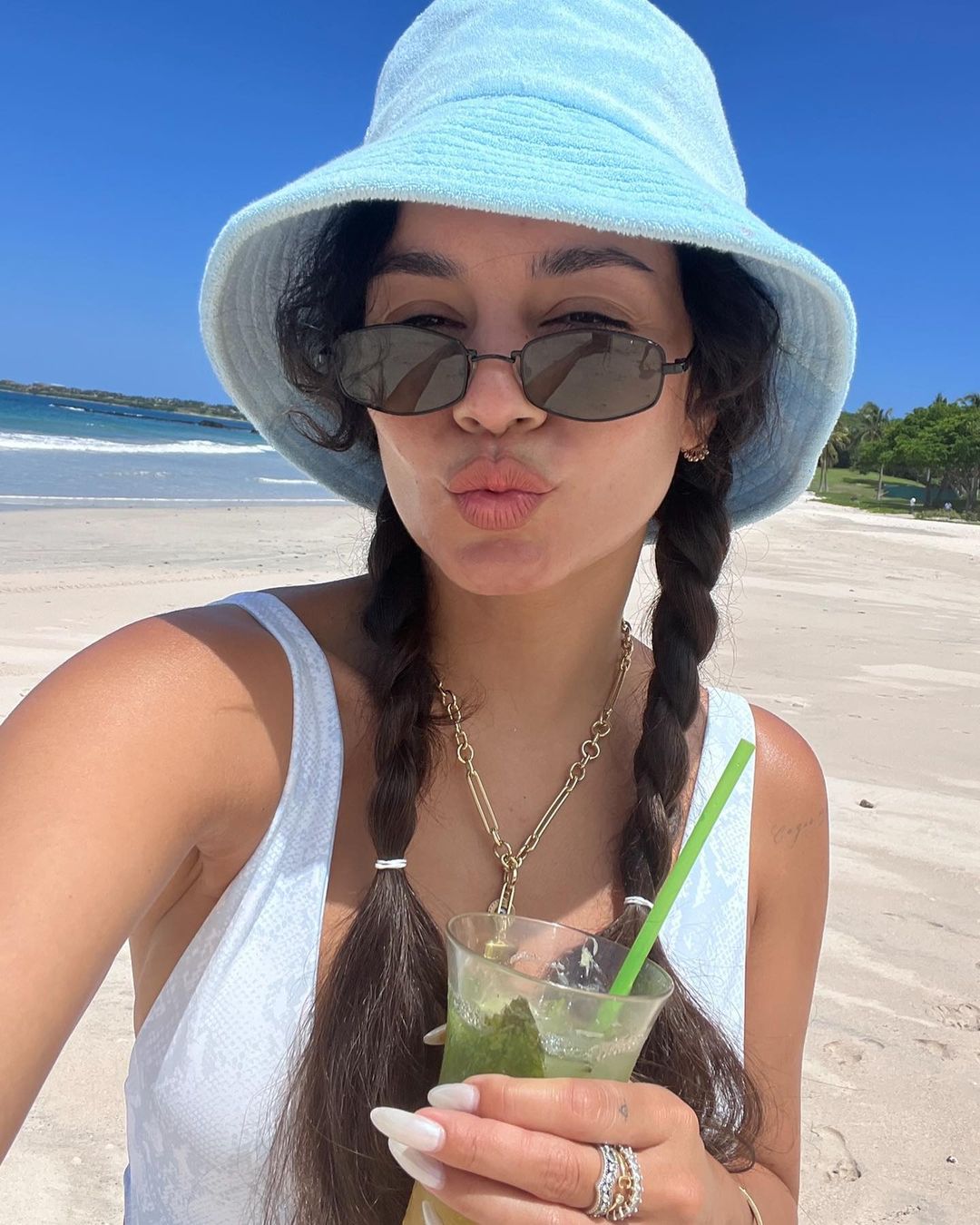 Vanessa Hudgens beach
