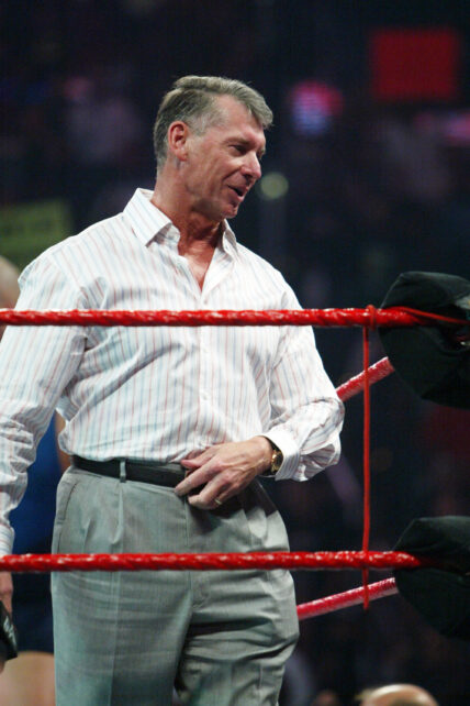 Vince McMahon at WWE Raw held at the Verizon Center, Washington DC, USA