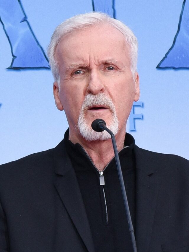 Avatar filmmaker James Cameron And Jon Landau Hand And Footprint In Cement Ceremony