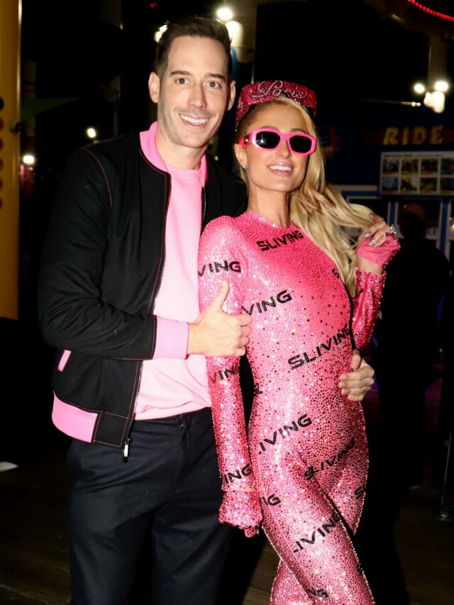 Paris Hilton and Carter Reum