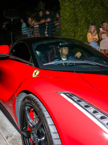 Tyga spotted outside Hyde Nightclub in West Hollywood