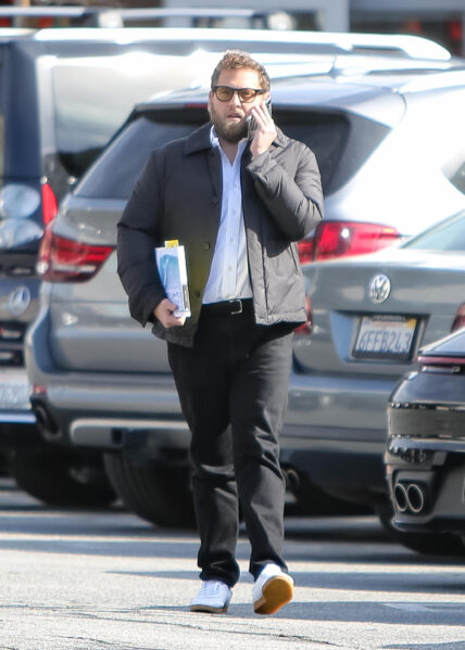 Jonah Hill out and about