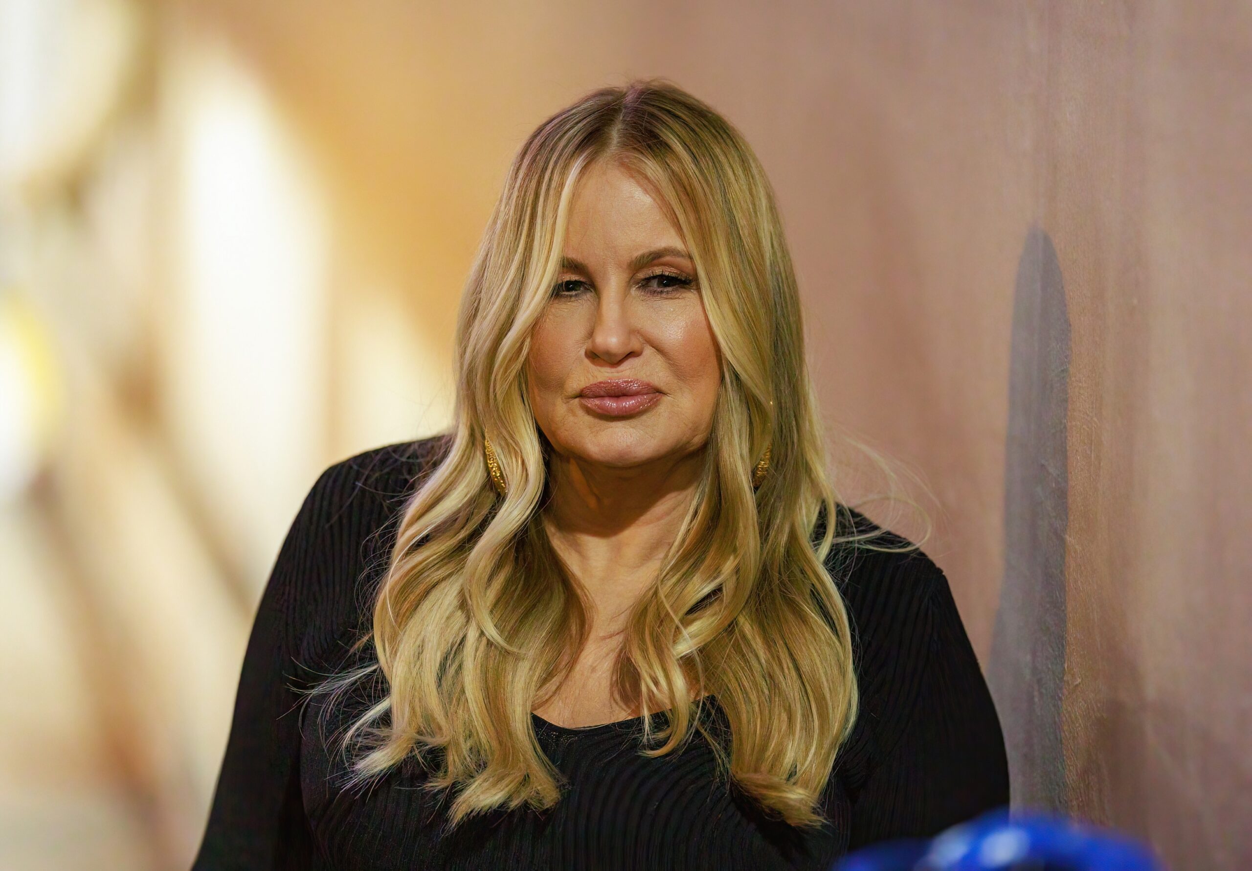 Jennifer Coolidge is seen at Kimmel