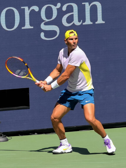 Iga Swiatek during previews for the 2022 US Open tennis at USTA Billie Jean King National Tennis in Queens