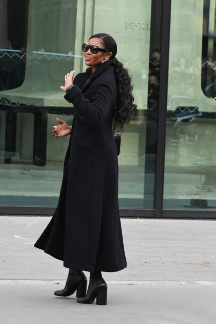 PFW-Celebrity Arrivals at Chanel Fashion Show