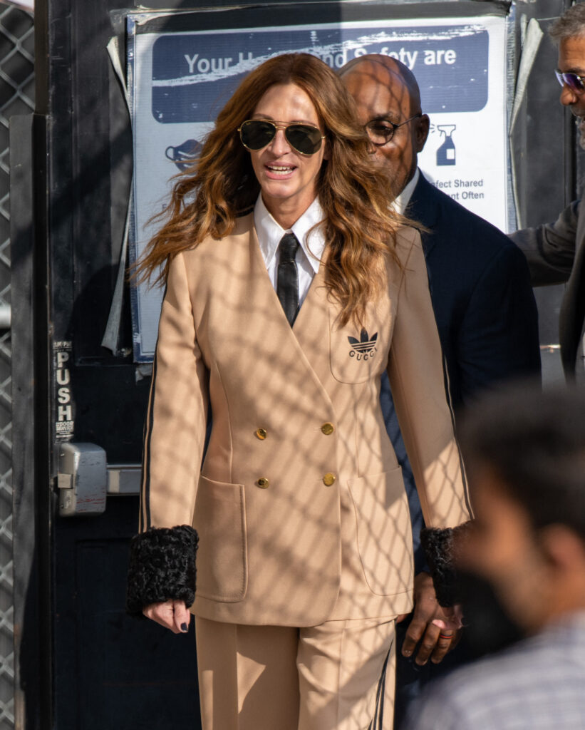 George Clooney and Julia Roberts at Kimmel