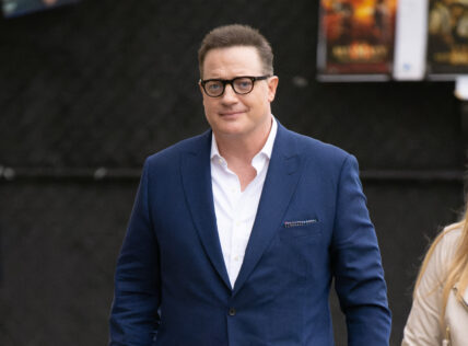 Brendan Fraser at Kimmel