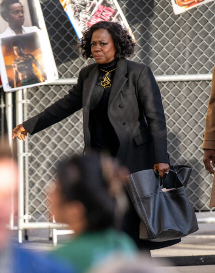 Viola Davis at Kimmel