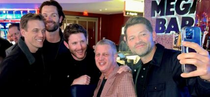 'Supernatural' Cast Parties With King Of Las Vegas, Circa Resort Owner Derek Stevens