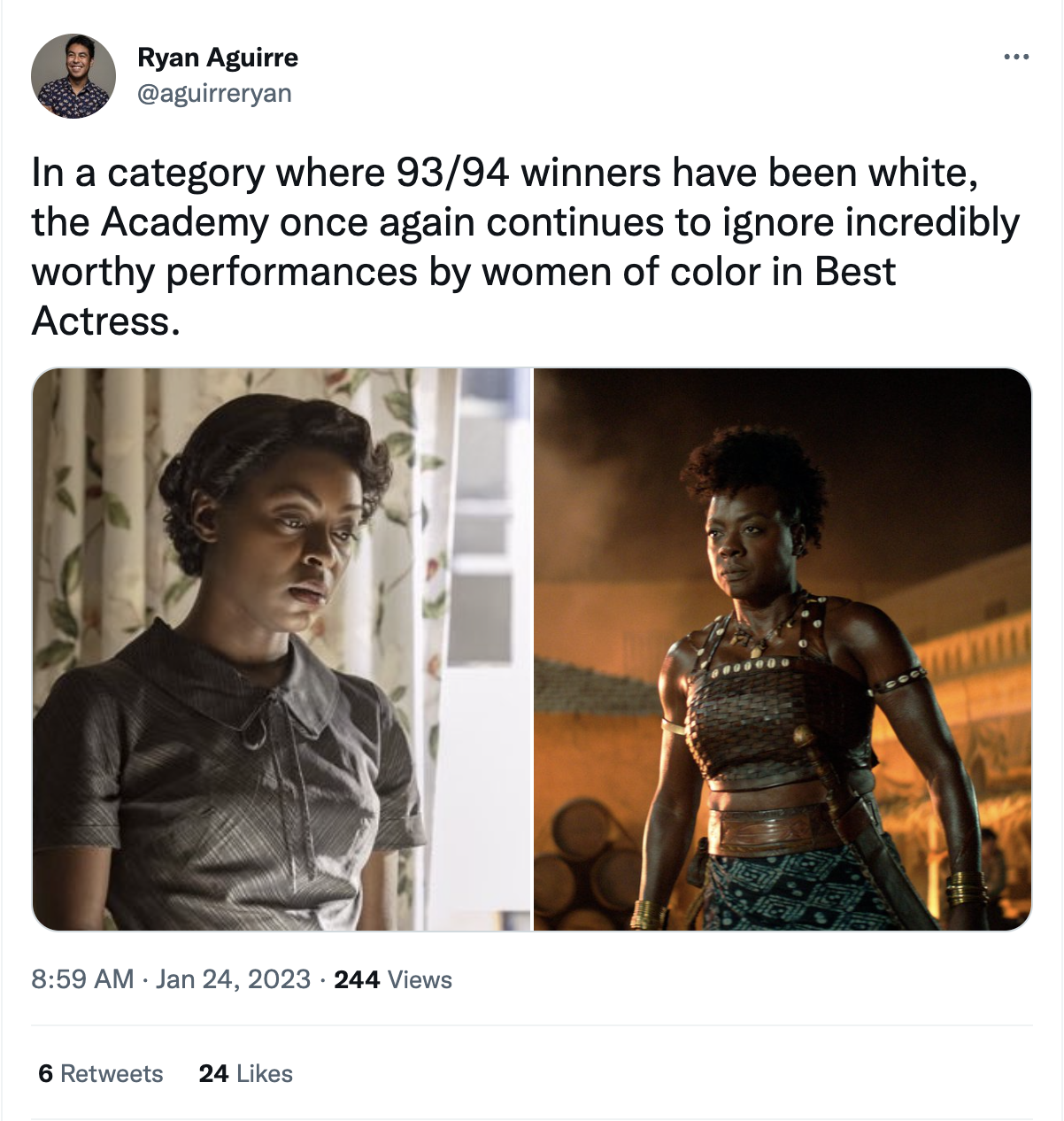 Viola Davis, 'The Woman King' & Other Important Black Films Snubbed At The 2023 Oscars