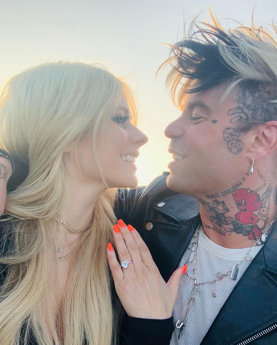 Mod Sun and Avril Lavigne 