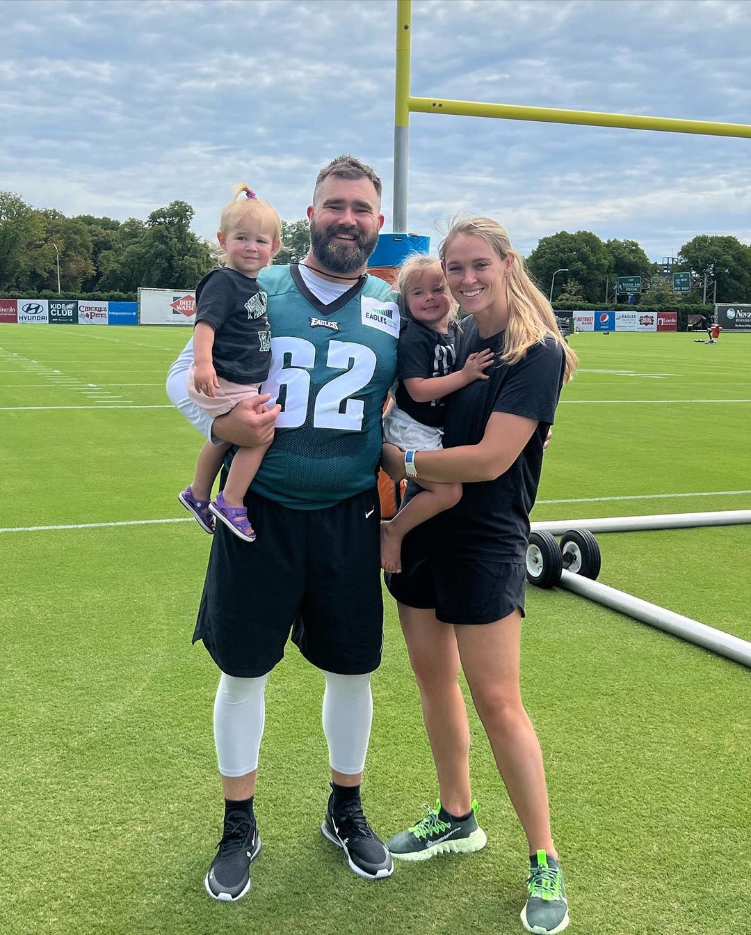 Jason and Kylie Kelce