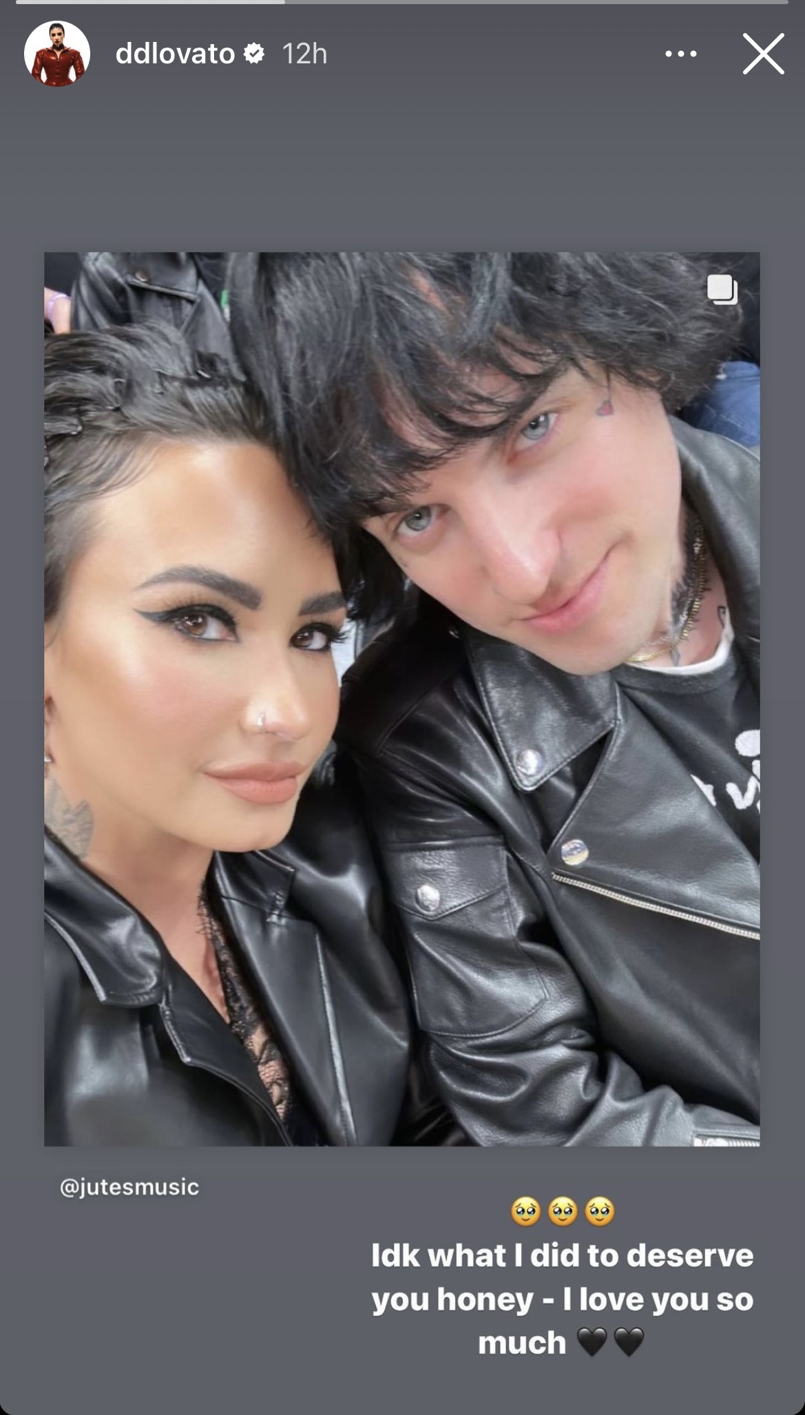 Demi Lovato and BF Jutes celebrate Valentine's Day