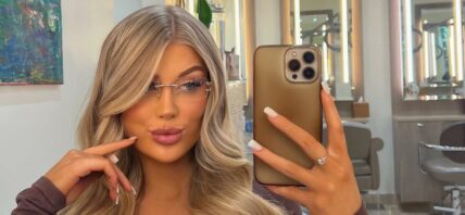 Eve Gale snaps a selfie