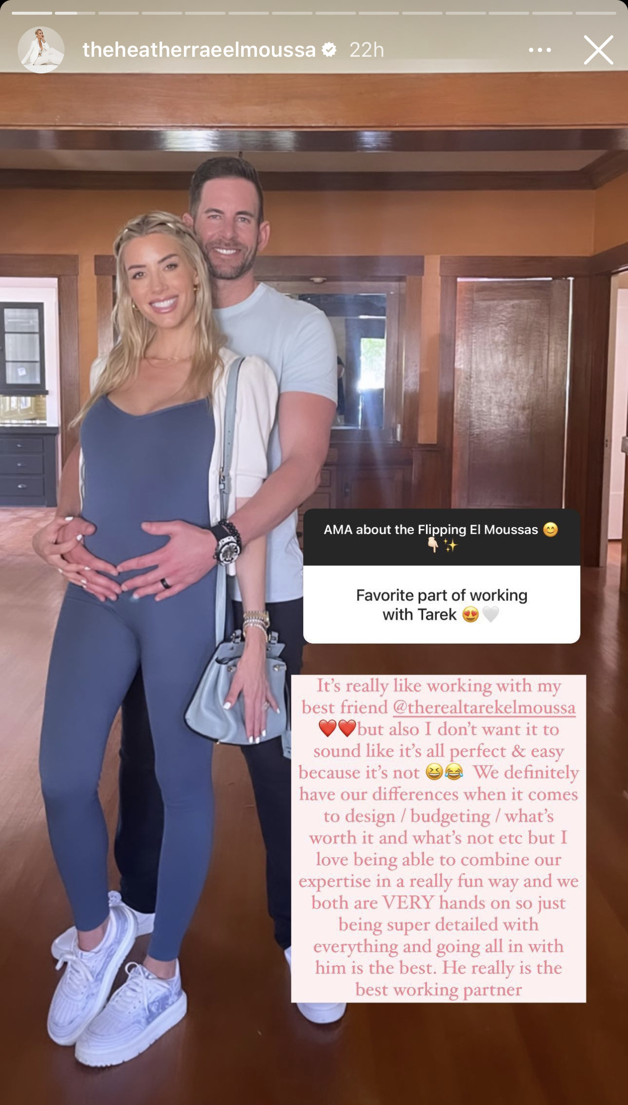 Heather Rae El Moussa Talks Working With Husband Tarek On 'Flipping El Moussas'