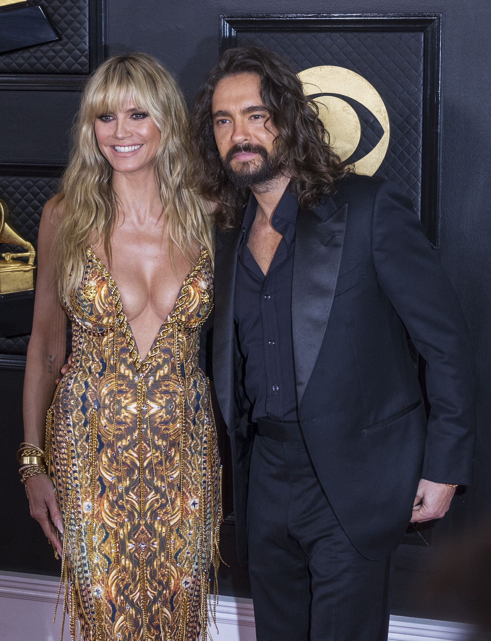 Heidi Klum and Tom Kaulitz at the 65th Grammy Awards - Arrivals