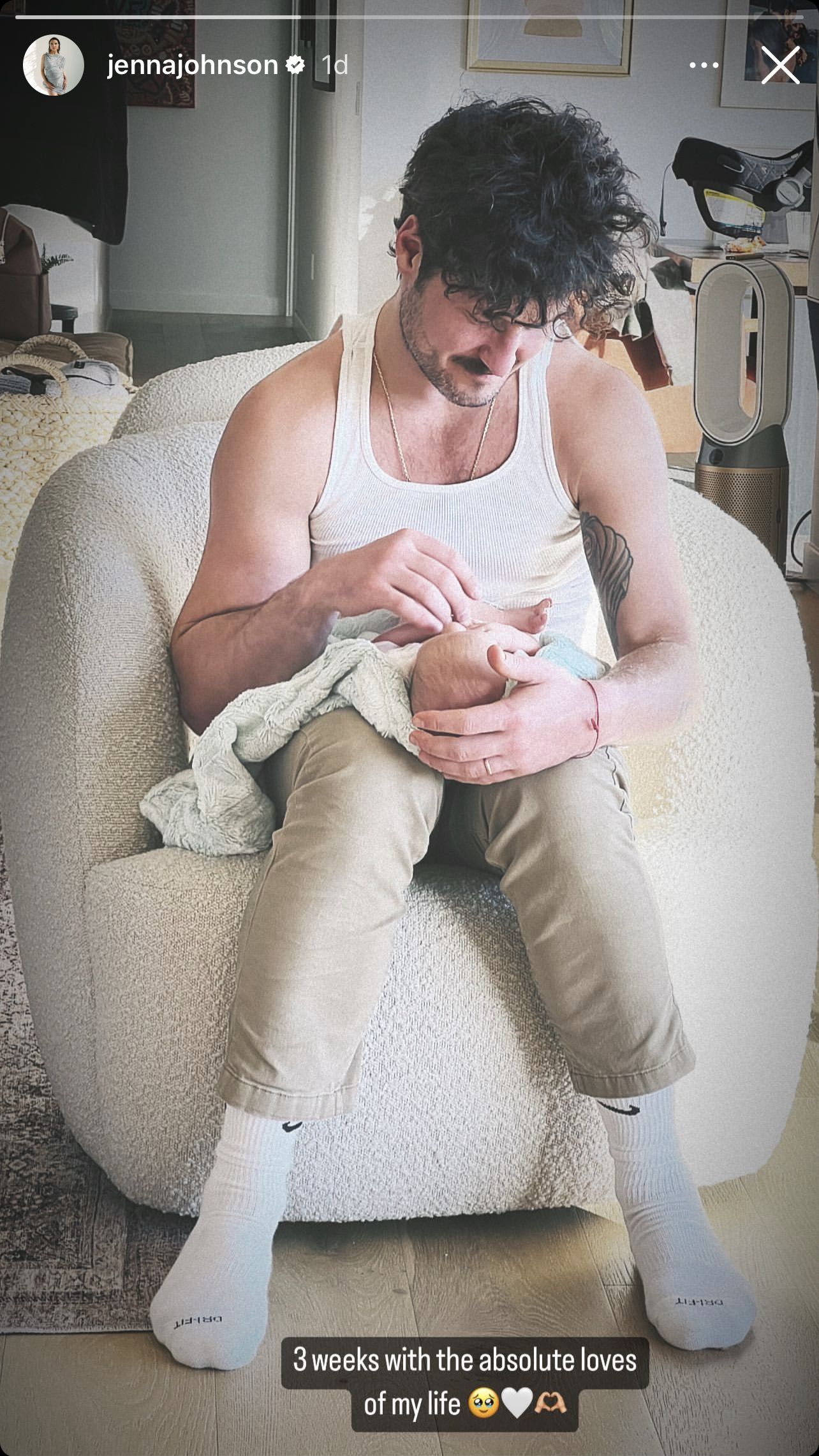 Jenna Johnson Is Counting Her Blessings After Welcoming First Child