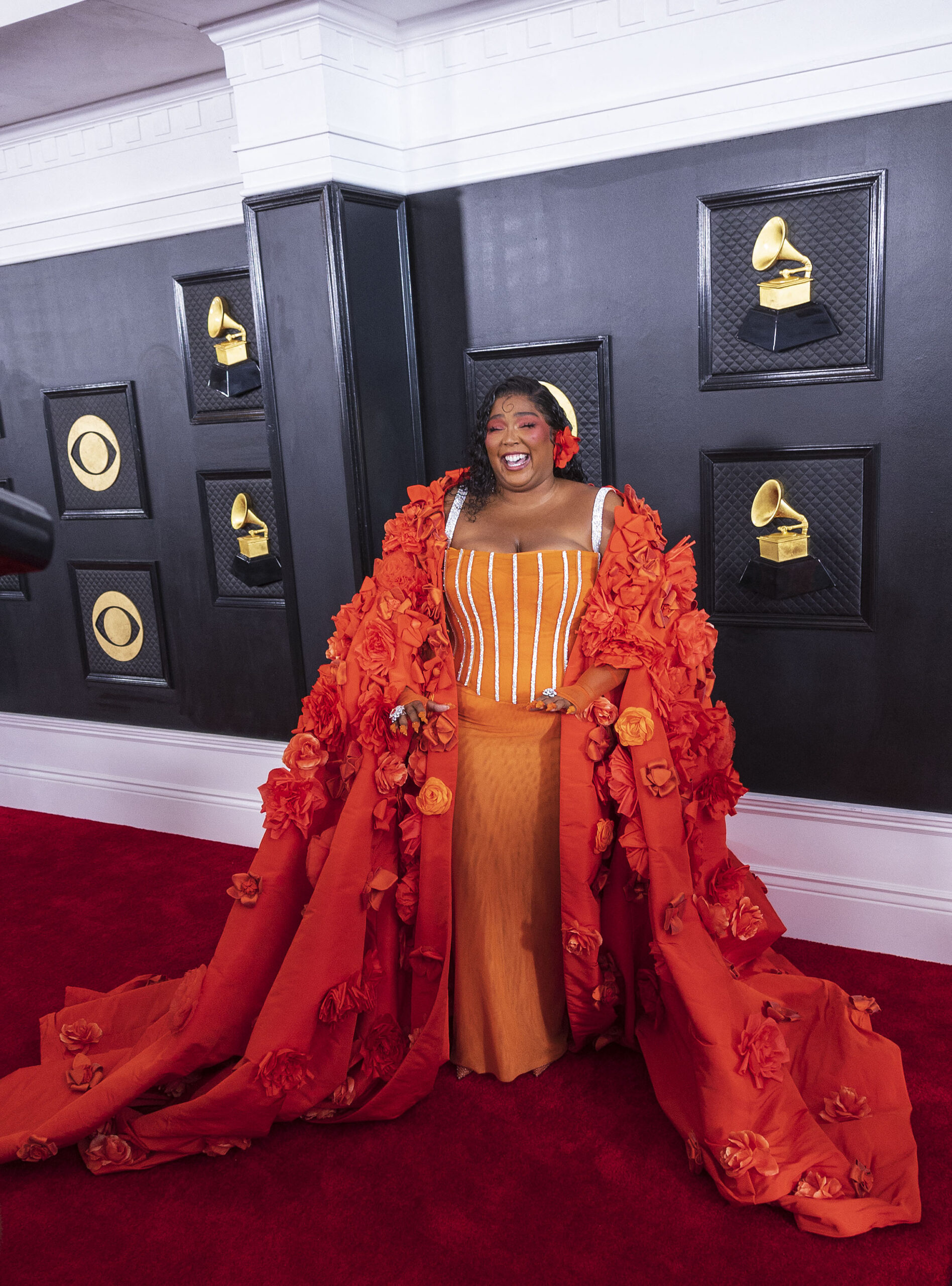 Lizzo at the 65th Grammy Awards