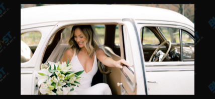 Clare Crawley's wedding look