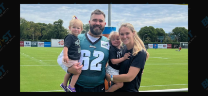 Jason and Kylie Kelce