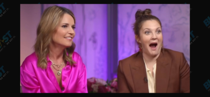 Drew Barrymore and Savannah Guthrie