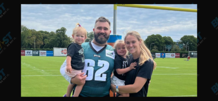 Travis and Kylie Kelce