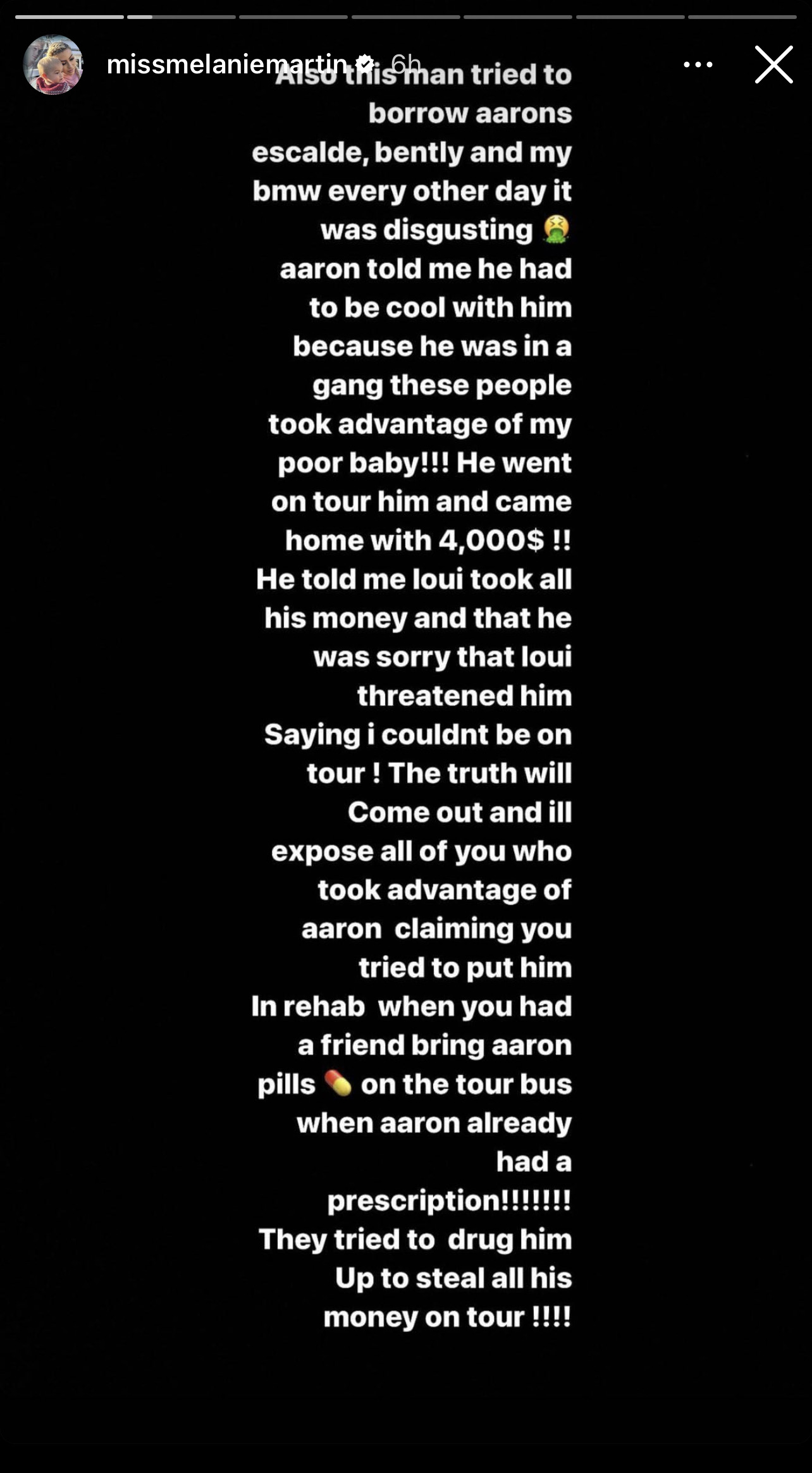 Melanie Martin Goes Off On Man Who Allegedly Took Advantage Of Late Aaron Carter
